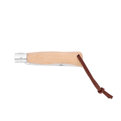 M Main Pocket knife with Beech wood handle and PU loop. Blade made from stainless steel 440A.Blade length – 87 mm