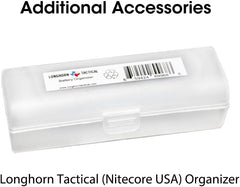 مصباح يدوي تكتيكي Nitecore P20iX، 4000 لومن USB-C قابل لإعادة الشحن، عالي اللومن، فائق السطوع مع منظم LumenTac