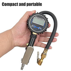مقياس ضغط الإطارات، مقاييس ضغط الإطارات الرقمية مع منفاخ