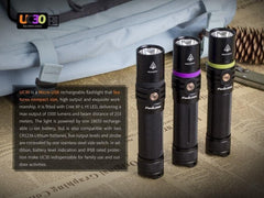 مصابيح فينيكس، سلسلة UC LED، قابلة لإعادة الشحن، 1000 لومن، أسود