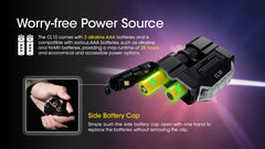 مصباح Nitecore CL10 متعدد الأغراض وخفيف الوزن للغاية ومشبك