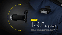 مصباح Nitecore CL10 متعدد الأغراض وخفيف الوزن للغاية ومشبك
