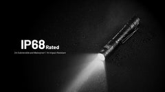 Nitecore MT2A Pro EDC Flashlight, 1000 Lumen, USB-C Rechargeable, 2X AA Battery Compatible Slim Penlight, Including Nitecore'S Sticker