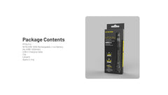 Nitecore MT2A Pro EDC Flashlight, 1000 Lumen, USB-C Rechargeable, 2X AA Battery Compatible Slim Penlight, Including Nitecore'S Sticker