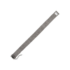 جراب بندقية من شركة ألين، مقاس 52 بوصة، مع ملصق تعريف قابل للكتابة، وبنادق 52 بوصة مع مناظير وبنادق صيد، باللون الرمادي