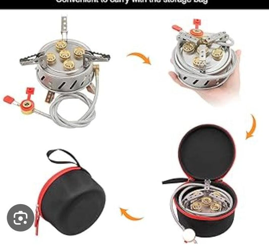 ZYZY Gas Stove 5 Eye