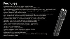 مصباح يدوي تكتيكي Nitecore MH12 Pro، 3300 لومن عالي اللومن، قابل لإعادة الشحن عبر USB-C، طويل المدى، مصباح EDC صغير الحجم مع جراب ومنظم Lumentac